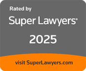 Rated By Super Lawyers 2025 | visit SuperLawyers.com